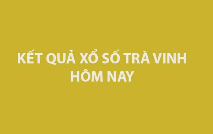 Kết quả Xổ số Trà Vinh hôm nay 21/8/2026 - XSTV ngày 21/8 - XSTV 21/8
