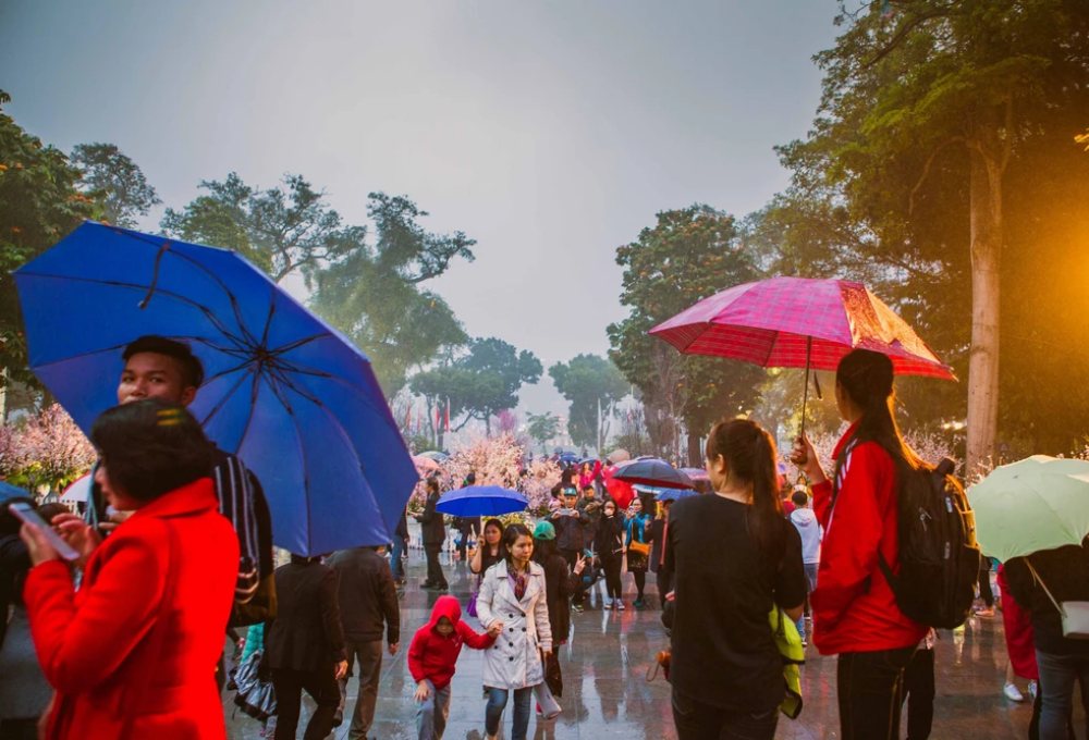 Thời tiết ngày 24/2: Mưa rải rác ở Bắc Bộ, Nam Bộ có dông chiều tối