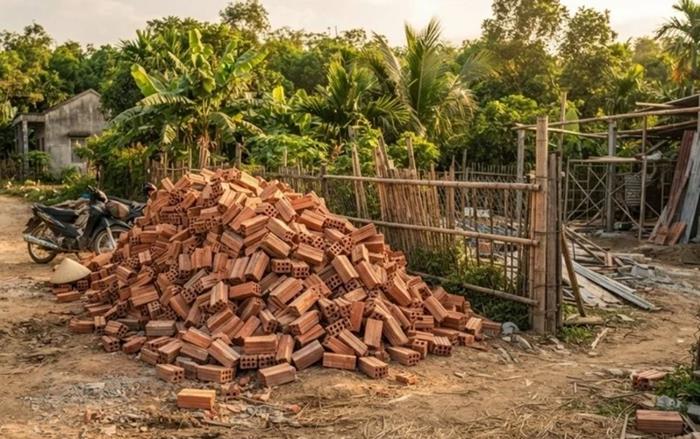 1 thiên gạch ống là bao nhiêu viên? Cách tính số gạch và chi phí xây tường