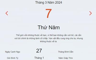 Lịch âm 11/3 - Âm lịch hôm nay 11/3 nhanh và chính xác - lịch vạn niên 11/3/2024
