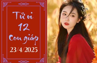 Tử vi 12 con giáp ngày 23/04: Tý khó khăn, Ngọ phát triển