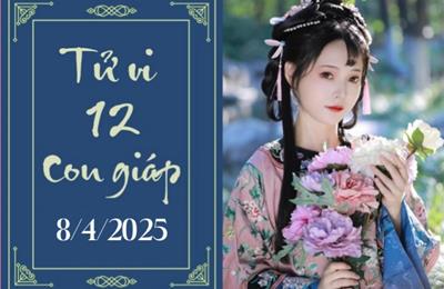 Tử vi 12 con giáp hôm nay 08/04: Tý thuận lợi, Thân phát triển