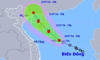 Áp thấp mạnh lên, cả nước mưa to
