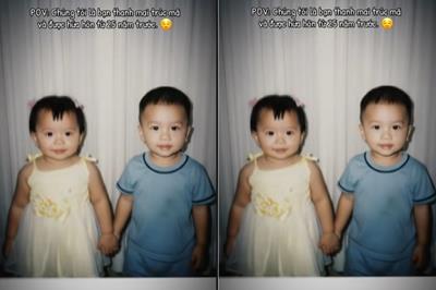 Trend “ghép ảnh hồi nhỏ” – Cách chơi độc lạ đang gây sốt