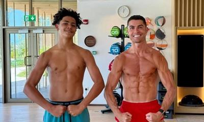 Chiều cao đáng kinh ngạc của con trai Ronaldo