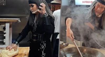 Nhân viên nhà hàng ‘hóa’ nhân vật kiếm hiệp