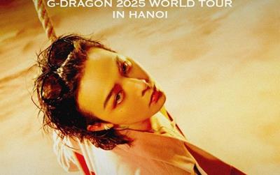 Cơn địa chấn G-DRAGON 2025 WORLD TOUR [Übermensch] mở bán vé day 2 tại 8Wonder Ocean City