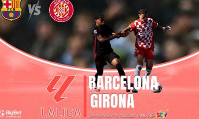 Nhận định, dự đoán Barca vs Girona 21h15 ngày 18/10: Buồn ngủ vớ được chiếu manh