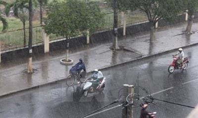 Thời tiết ngày 22/9: Nhiều nơi mưa rào và dông về chiều, tối