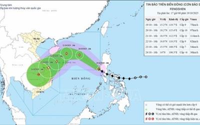 Bão số 12 có khả năng mạnh thêm trong 24 giờ tới