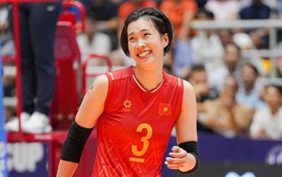 Bóng chuyền nữ Việt Nam 3 lần liên tiếp lên ngôi vô địch AVC Nations Cup