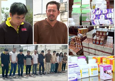 Triệt phá đường dây sản xuất thuốc giả "khủng" hàng trăm tỉ đồng