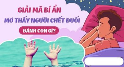 Mơ thấy người chết đuối dự báo điềm gì?