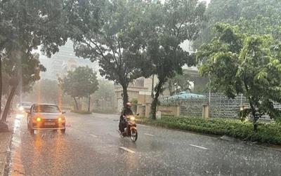 Thời tiết ngày 1/5: Nhiều khu vực có mưa dông vào chiều tối