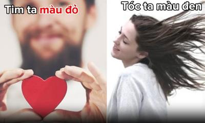 Trend: “Tóc ta màu đen, tim ta màu đỏ”