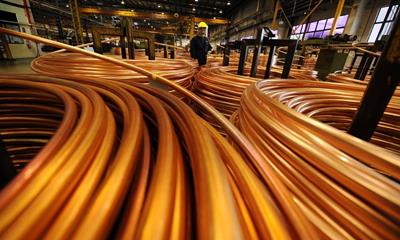 Giá kim loại đồng hôm nay ngày 3/6/2025: Tăng nhẹ