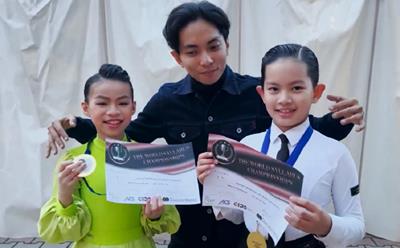 Con trai Khánh Thi - Phan Hiển vô địch thế giới giải khiêu vũ lần thứ hai