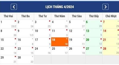 Giỗ Tổ Hùng Vương năm nay 2024, người lao động được nghỉ mấy ngày?