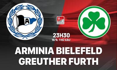 Nhận định, dự đoán Bielefeld vs Greuther Furth 23h30 ngày 19/9: Chủ nhà khó thỏa mãn