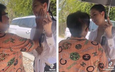 Ngọc Trinh thực hiện lời hứa hậu h.ưởng án treo, khi bị nhắc tới "tạm giam" mà “rưng rưng” hai hàng nước mắt