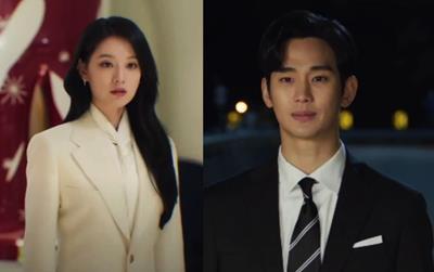 Phim Nữ hoàng nước mắt (Queen of Tears) tập 11: Kim Ji Won nhắc tới cái chết, Kim Soo Hyun gặp dữ hóa lành?