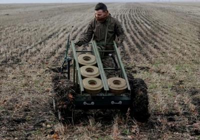 Quân đội Ukraine triển khai xe robot