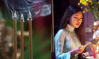 Thắp 3 nén hương khi cúng có ý nghĩa gì