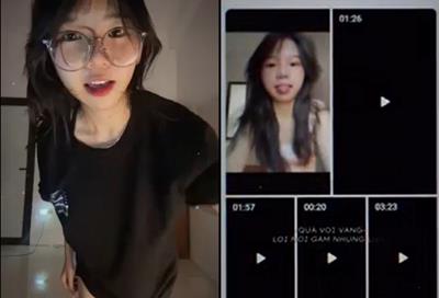 Lộ clip 20 giây của hot TikToker Thích Thì Nhích 2ka8 gây tranh cãi