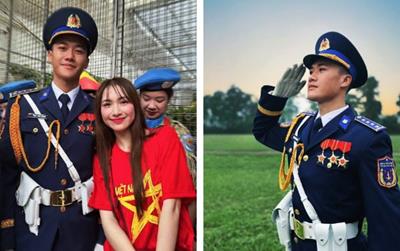 Đã Tìm ra info trai đẹp thuộc lực lượng Cảnh sát biển Việt Nam trong đoàn diễu binh: Cao 1m80, đến từ Cao Bằng