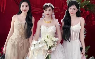 Bức ảnh cô dâu Đắk Lắk chụp với bạn thân khiến dân mạng "khẩu chiến"