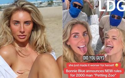 Watch video Bonnie blue new rules petting zoo video