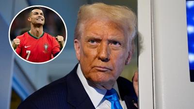 Ông Trump gọi Ronaldo là 'GOAT'