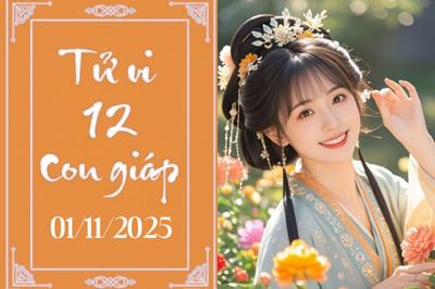 Tử vi 12 con giáp ngày 1/11: Thìn thăng tiến, Dần cần thận trọng