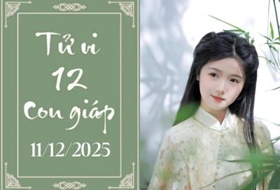 Tử vi 12 con giáp ngày 11/12: Hợi hanh thông, Tuất cần thận trọng
