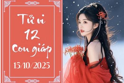 Tử vi 12 con giáp ngày 15/10: Tý vững bước, Sửu phòng rắc rối