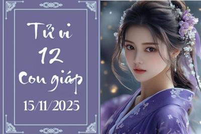 Tử vi 12 con giáp ngày 15/11: Tý thuận lợi, Dần tiến triển tốt
