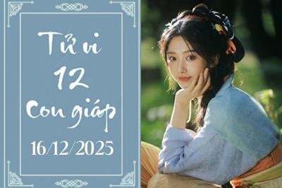 Tử vi 12 con giáp ngày 16/12: Sửu phát lộc, Thân đào hoa