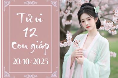 Tử vi 12 con giáp ngày 20/10: Tuất may mắn, Tý muộn phiền