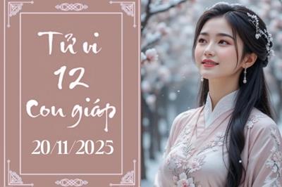 Tử vi 12 con giáp ngày 20/11: Thìn thuận lợi, Ngọ vượng phát