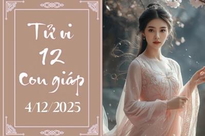 Tử vi 12 con giáp ngày 4/12: Tỵ may mắn, Mùi thận trọng