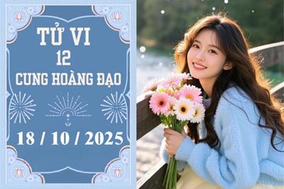 Tử vi 12 cung hoàng đạo ngày 18/10/2025: Nhân Mã hanh thông, Xử Nữ dè chừng