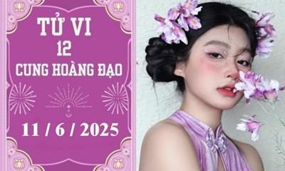 Tử vi 12 cung hoàng đạo ngày 11/6/2025: Bạch Dương khó khăn, Thiên Bình phát triển