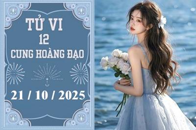 Tử vi 12 cung hoàng đạo ngày 21/10/2025: Song Ngư thăng tiến, Cự Giải đào hoa
