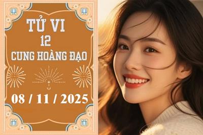 Tử vi 12 cung hoàng đạo ngày 8/11/2025: Song Tử hứng khởi, Cự Giải may mắn