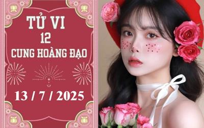 Tử vi 12 cung hoàng đạo hôm nay ngày 13/7/2025: Xử Nữ khởi sắc, Thiên Bình ổn định