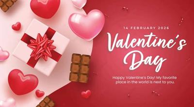 Lời chúc Valentine 2026 ngọt ngào và ý nghĩa nhất dành cho nửa kia