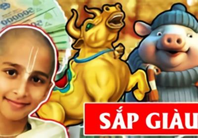 Vận may chạm đỉnh: 3 tuổi "gọi" nhau gánh lộc về nhà, tiền vô kể đếm "không xuể" mỏi tay cuối tháng 4/2024