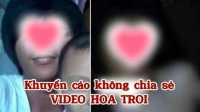 Xôn xao clip hoa troi gây bão mạng xã hội