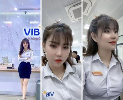 Lộ clip em Hồng ngân hàng VIB mới nhất hôm nay