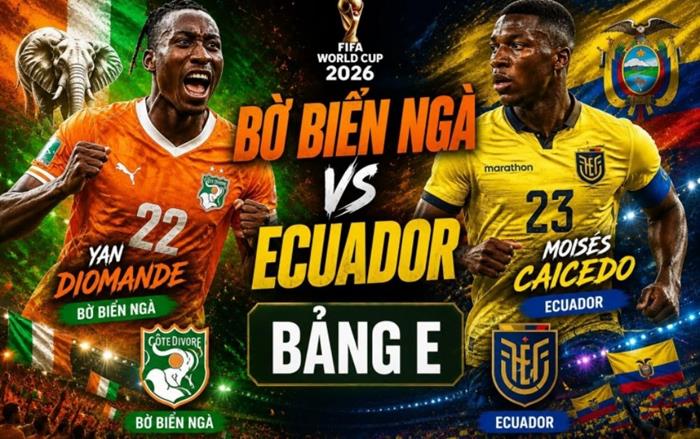 Nhận định Ecuador vs Bờ Biển Ngà, 06h00 ngày 15/6: Sẽ có bất ngờ